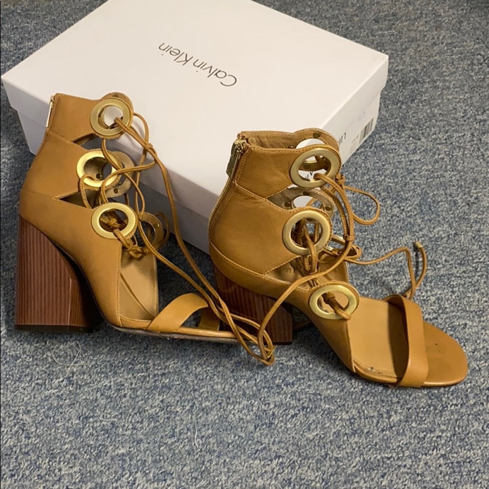 Calvin Klein Lace-up Sandals